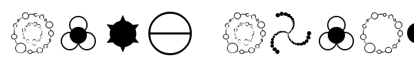 Crop Circle Dingbats font