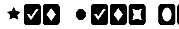 Cut Outs for 3D FX font preview