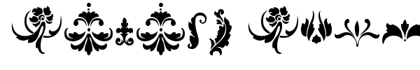 Damask Dings 1 font