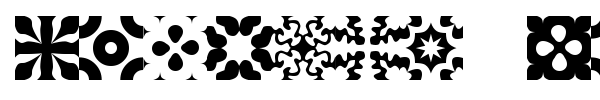 Kitchen Tile font