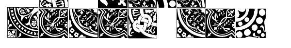 Medieval Tiles font