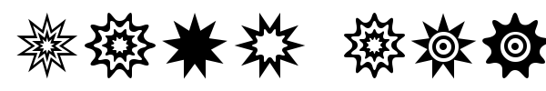 Star Things font
