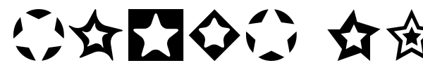 Stars for 3D FX font