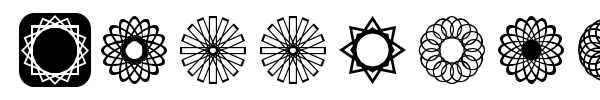 Symmetric Things 2 font