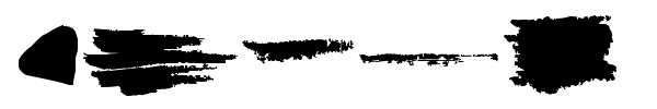 Under font