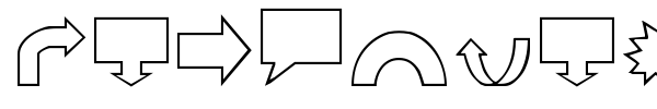 VariShapes font preview