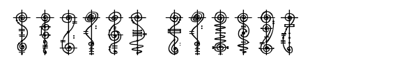 Vulcan Script font