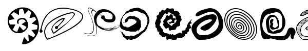 XSpiralmental font