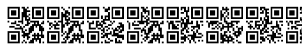 AlphanumericQR font