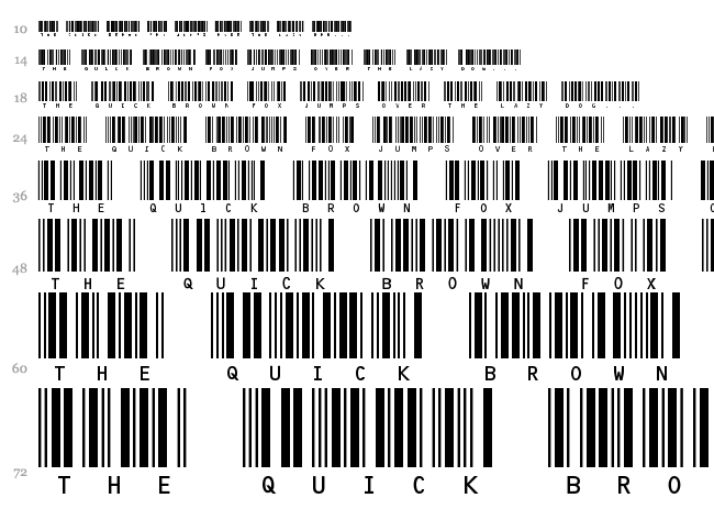 c39hrp36dltt font waterfall