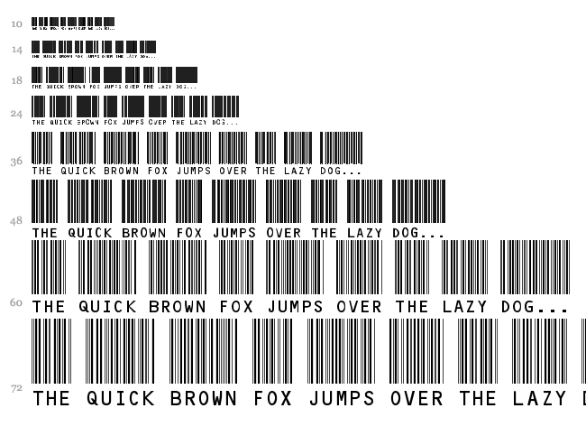 c39hrp48dhtt font waterfall