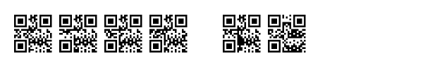 Scan me font