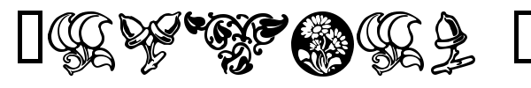 Florals 2 font
