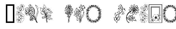 From the garden font