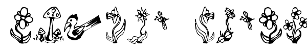 Garden Dingbats font