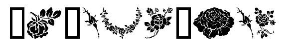 Rosegarden font