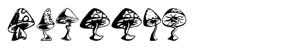 Shrooms font
