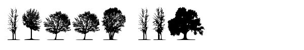 Trees TFB font