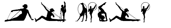 Gimnasia font