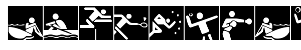 Olympicons font