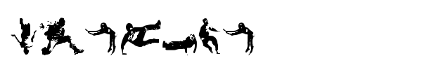 Parkour font