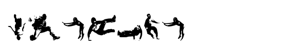 Parkour font preview