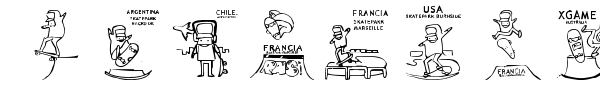 Skatelove font
