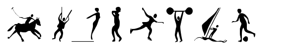 Sportive font