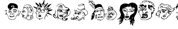 21 Heads font