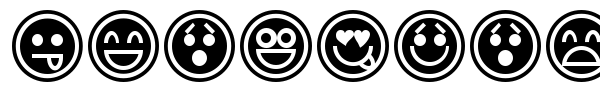 Emoticons font
