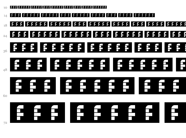 Indonesian Woman font waterfall