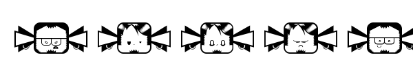 Negobom font