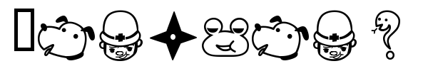 Rakugaki font
