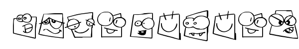 Squareheads font