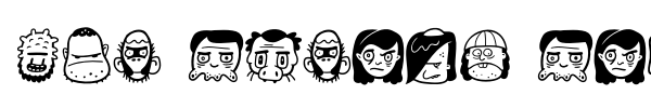 The Freaky Face 2 font
