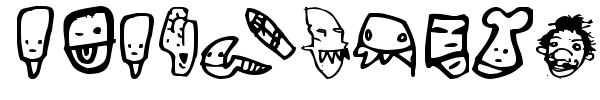 Truck Conky Choo Driver font