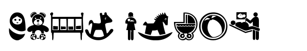 Baby Icons font