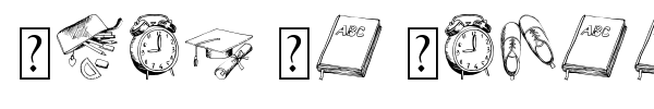 Back To School Elements font