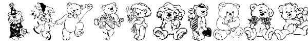BearBats font