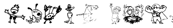 Brian powers Doodle 2 font