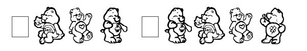 Care Bears font