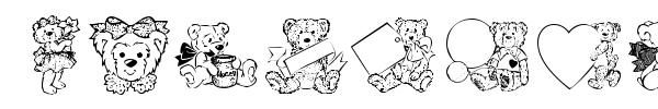 Destiny's Teddy Dings font