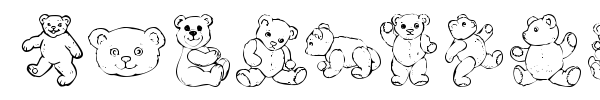 Destiny's Teddy Dings font preview
