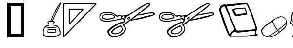 Schooldays font