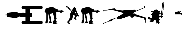 Galaxy Far Far Away font