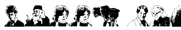 Harry Potter and the Dingbats font