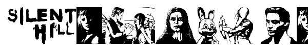 Silent Hill Nightmares font