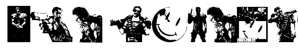 The Comedian Dingbats font