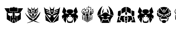 Transdings font