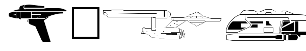 Trekbats font